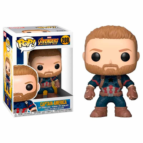 Kapteeni Amerikka Infinity War Avengers 288 CAptain Avengers Pop