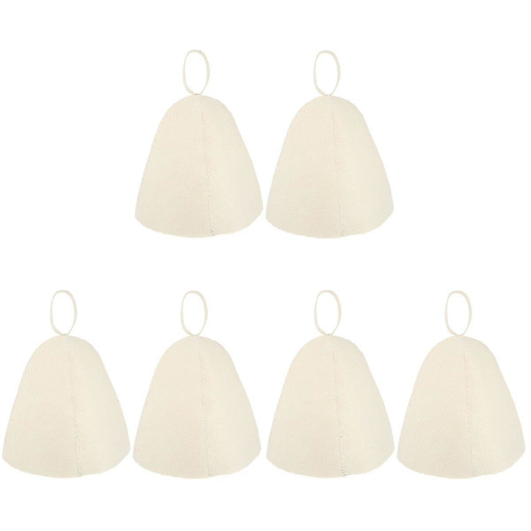 8 stk. Filtsaunahue Tykk Komfortabel Saunahue Badehue Lett Saunahue-yvan 6 pcs