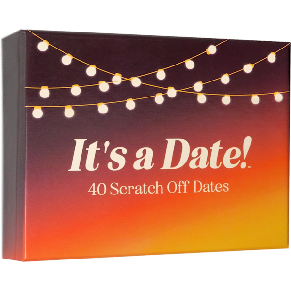 Det er en date!, 40 morsomme og romantiske skrapelodd-dateideer perfekte for datekveld, spesiell gave til par for jubileer, bursdager og mer!