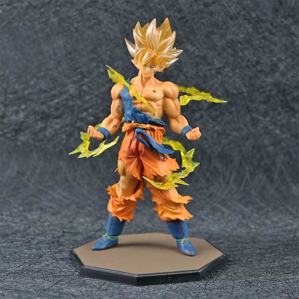 Dragon Ball Z Son Goku Super Saiyan Anime Figur Goku Dbz Figur Gave