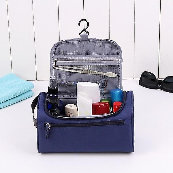 Rejse kosmetiske tasker Funktionel hængende lynlås Makeup Case Nødvendige opbevaringspose