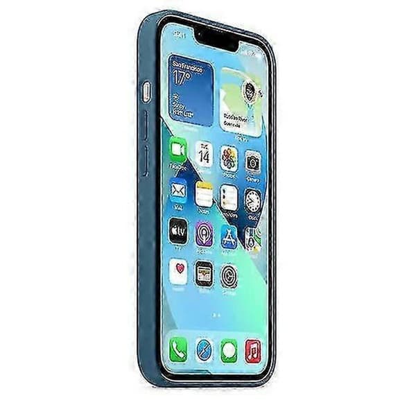 Silikon Telefondeksel For Iphone 13 Blue Jay