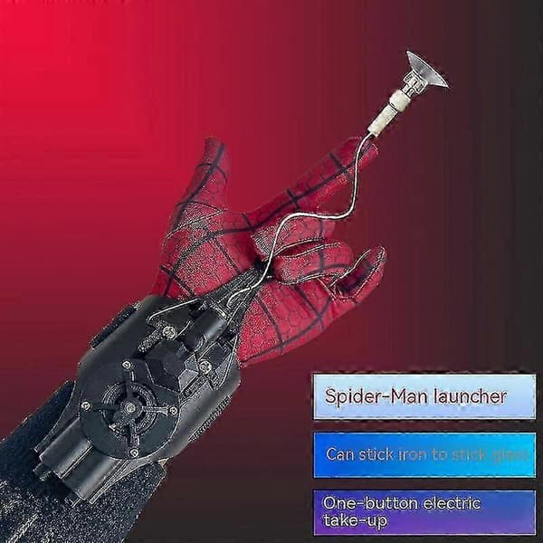 Edderkoppespindskyder Legetøj, Spider-Man Håndledsskyder Rollespilsrekvisit, Børnelegetøj