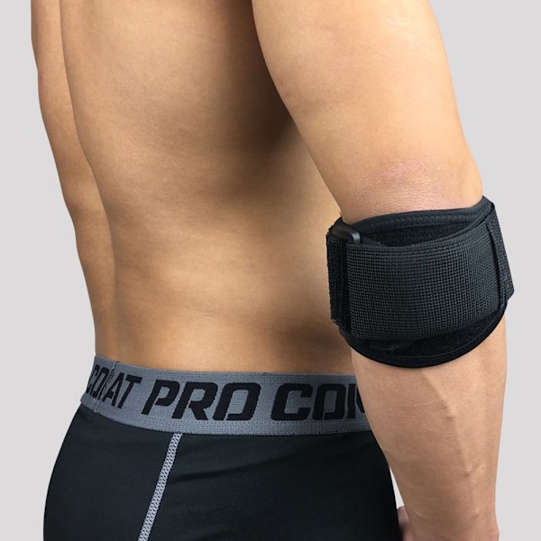 Utomhus Sport Armbågsstöd Stöd Bandage Skada Hjälp Rem Skydd Wrap Band
