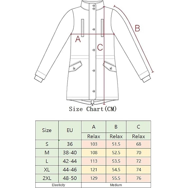 Ternet skjortejakke til kvinder - Langærmet flannelskjorte med knapper C-pink XL