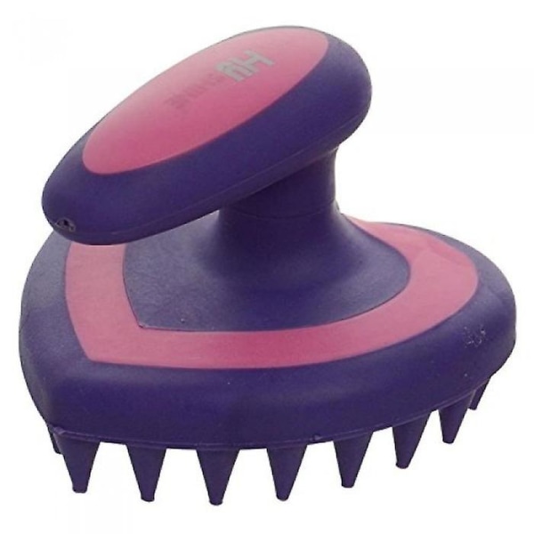 HySHINE Heart Massage Brush Pink/Purple One Size