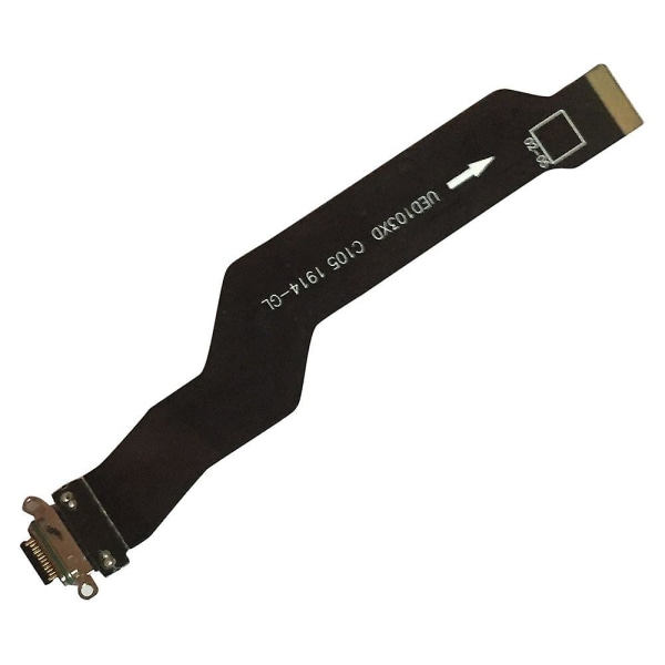 Til OnePlus 7 Pro Ladebuchse Flexkabel Flex Kabel USB Port Ersatzteil Black