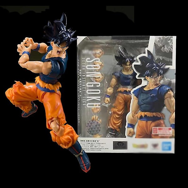 Dragon Ball Super Figur Son Goku Migatte No Goku'i Kizashi Actionfigur 16cm PVC Anime Samlingsmodell Figurin Leksaker Gåvor 16cm Son Gohan No Box