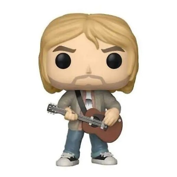 Stjernesanger Kurt Cobain 64# 65# 66# 67# Se Vinylfigur Brinquedos Collection Modell Leketøy For Venn Bursdagsfest 67 no box