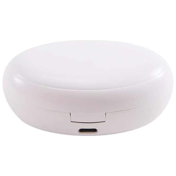 Trådløst Bluetooth Headset Bluetooth 5.2 øretelefoner Trådløst headset Stereo Bluetooth Headset Trådløse opladningshovedtelefoner White