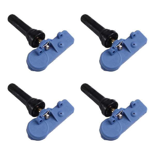 4 stk. Dæktrykssensor 433MHz TPMS-sensor 25809220 til BlueBlack