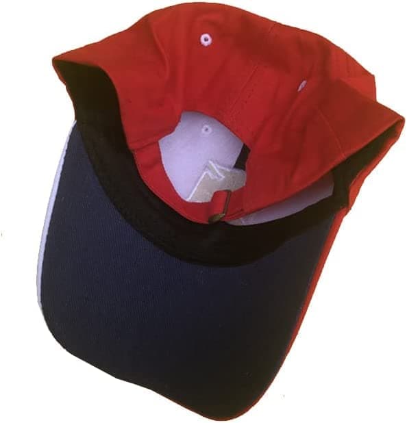Embroidered Cap Unisex Adjustable Football Cap Red Devils Black