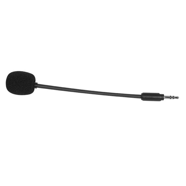 3,5 mm erstatningsmikrofon stereo til G233 G433 E-sports spilheadset Gaming hovedtelefoner mikrofon Black