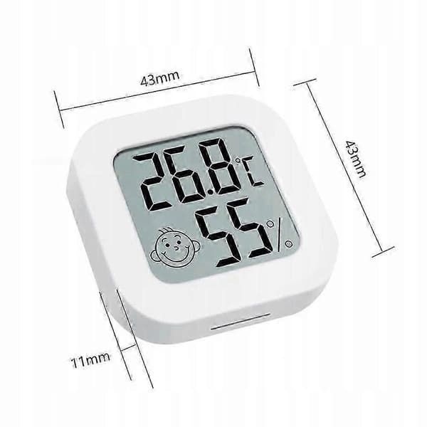 RUM TERMOMETER DIGITAL VEJRSTATION HYGROMETER ft