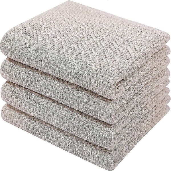 6-pack Premium 100% Bomull Frotté Diskhanddukar, Superabsorberande Disktrasor med Hängögla Apricot 34*73cm