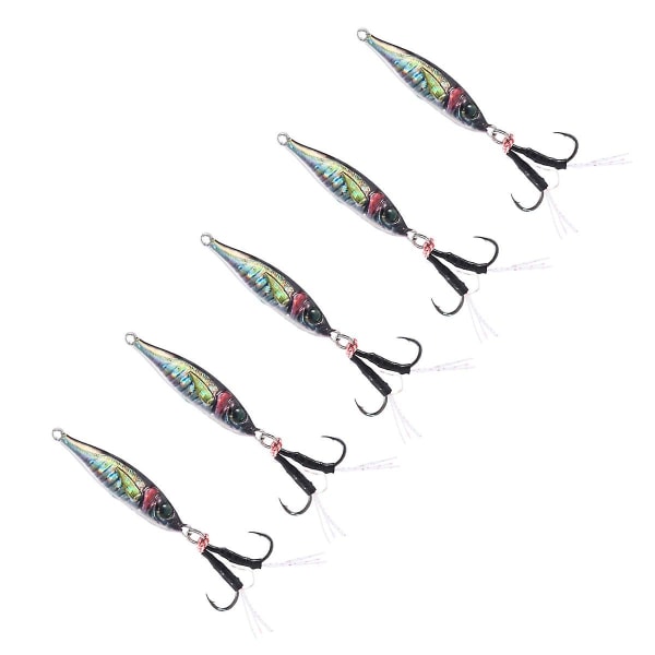 Crankbait agn sakte med krok kunstig wobbler agn fiskeutstyr Photo Color