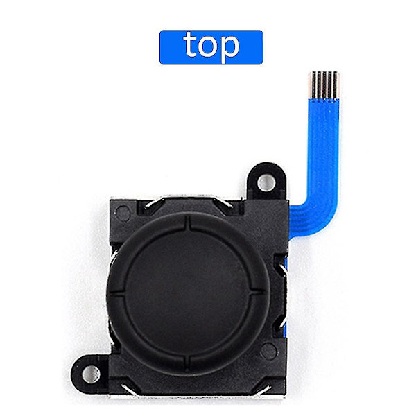 3D Analog Rocker Joycon Ersättning För Ns Gamepad Joy Stick Reparationstillbehör black