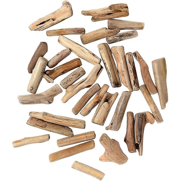 Multiple Shapes Driftwood Wooden For Handmade Craft - 50pcs/pack