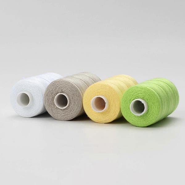Sett med 10 polyestertråder Broderitråd for håndsøm symaskin