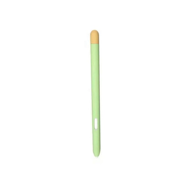 Galaxy Tab S6 Lite Penalhus Beskyttende Silikone Tablet Pen Stylus Touch Pen Sleeve, grøn Green