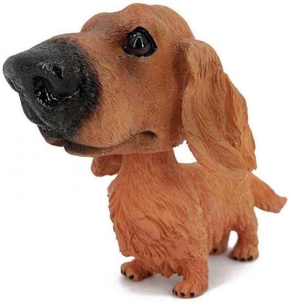 Bobble Head Hunder Bobbing Heads Bil Dash Valp Bilpynt (Dachshund)