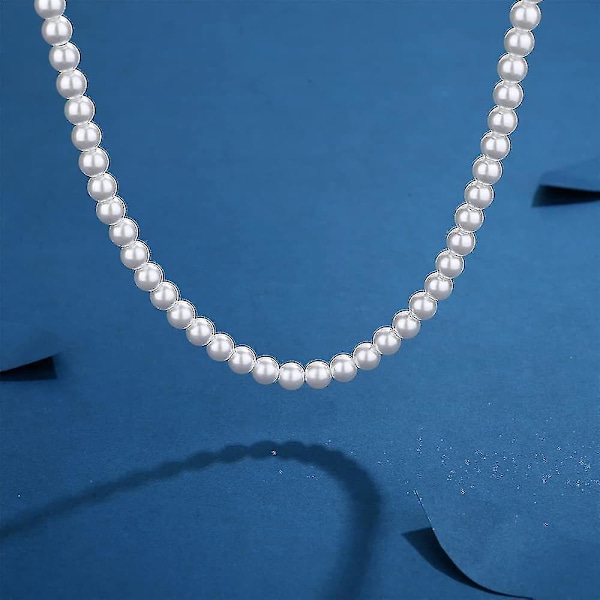 Tekohelminauha Miehille Yksinkertainen Käsintehty Rannekoru 2022 Uusi Trendi#wdmy184 45Cm Pearl Necklace