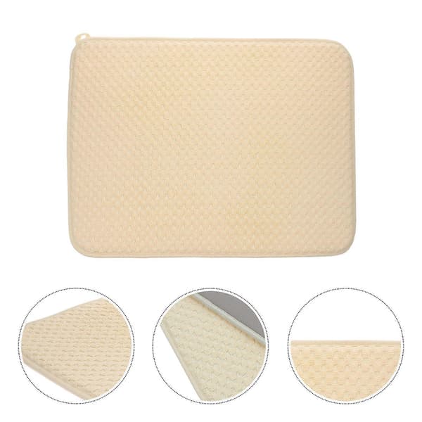 Mikrofiber tørremåtte køkken tørremåtte til vandabsorption