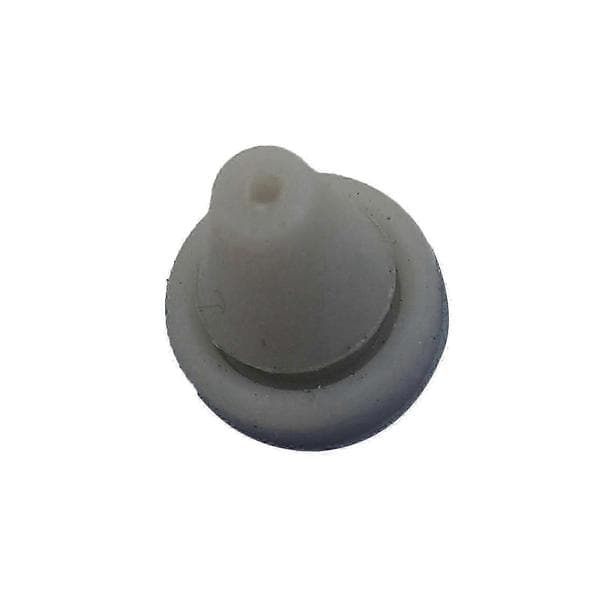 50x 7mm Dusjhode Erstatning Silikon Dyser Erstatter Sprayhull Dyser Dyp Grå Light Gray