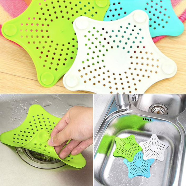 Afløbsbeskyttelse / filter i silikone til håndvaske, badekar, brusere Xixi multicolor