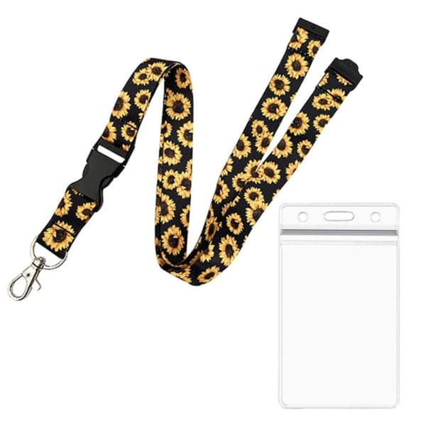 Stylish and practical keychain with plastic pocket NO. 4