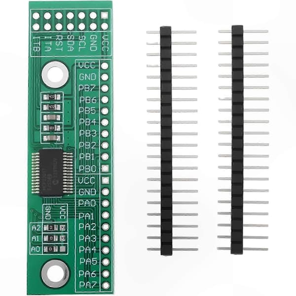 5 STK 16BIT I2C GPIO Extender Breakout PCB med MCP23017 Chipset til Indlejrede Automationssystemer