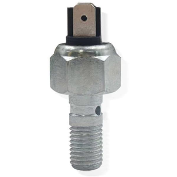 Motorcykel Hydraulisk Bremse Stoplys Kabel Bremsesensor Afbryder til 2008-2017 Harley Dyna FXD Super Glide 72026-08A Silver