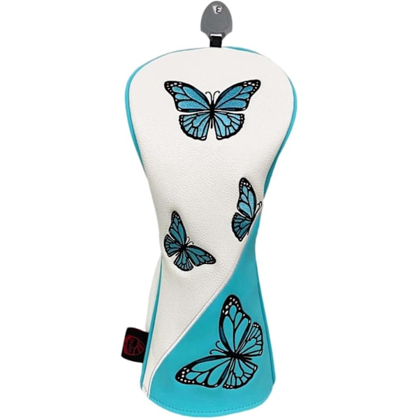 Golf Wood Headcovers Protection Sleeve Butterfly Pattern Club Head Cover for Sports Accessories