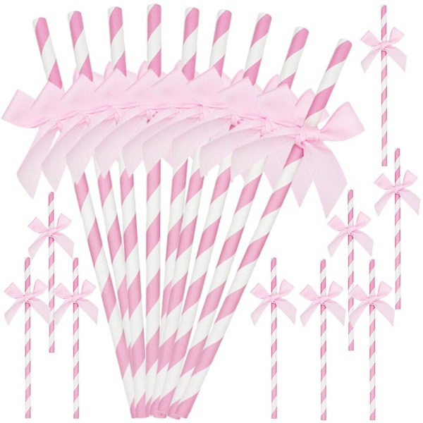 60 kpl Paperipillit Jouset Pillit Luovat syntymäpäiväkakkukoristeet Festivaalin juhlatarvikkeet Pink 20.00X0.50X0.50CM