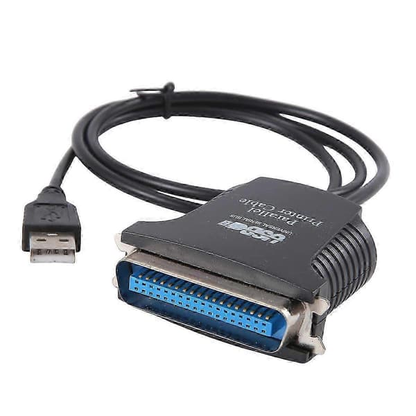 Parallellport DB36-skriver til USB Express Card-omformeradapter Black