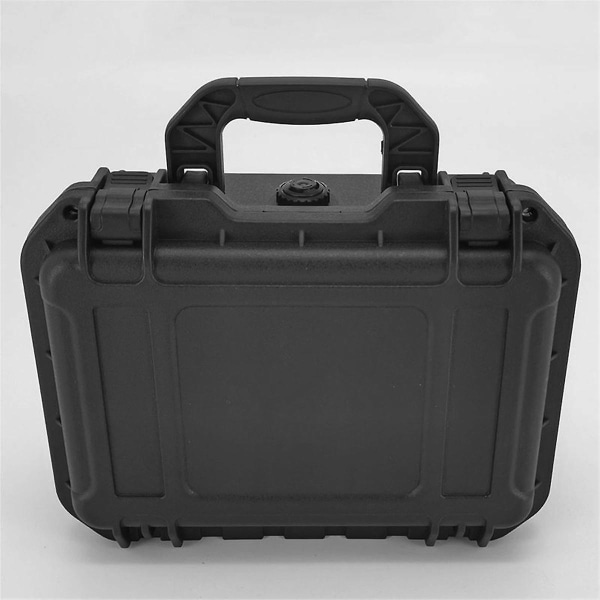Verktøykasse Safety Protector Box Organizer Maskinvareoppbevaring Verktøykasse Slagfast utstyr Instrumentboks Black