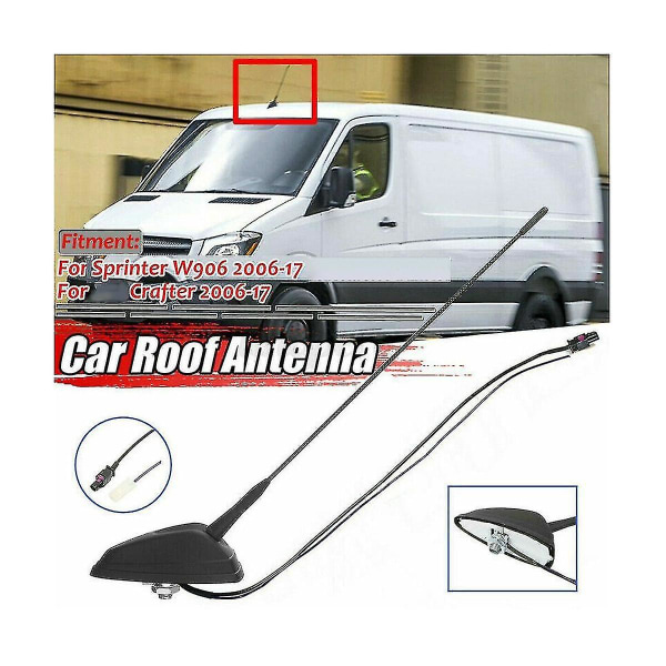 Takmonterad radioantenn A9068200475 för Sprinter W906 2006-2017 2e0035507