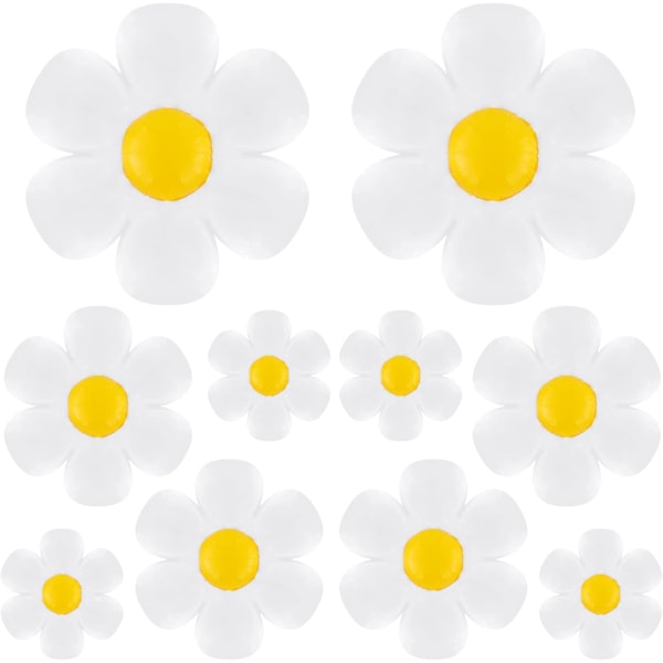 T 20 stk. Daisy-balloner Store Blomsterballoner til Daisy-festdekorationer Bryllupsartikler Fødselsdagsdekoration