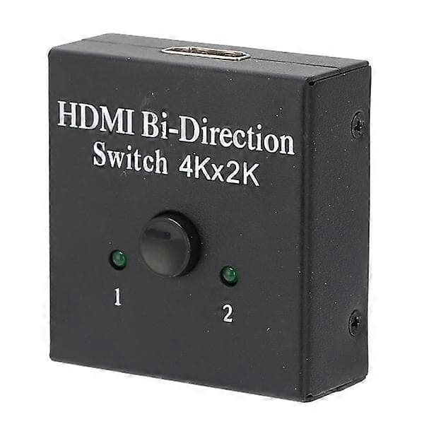 Bi-Directionel Switch 4K High Definition Multimedia Interface Splitter til Computer Laptop