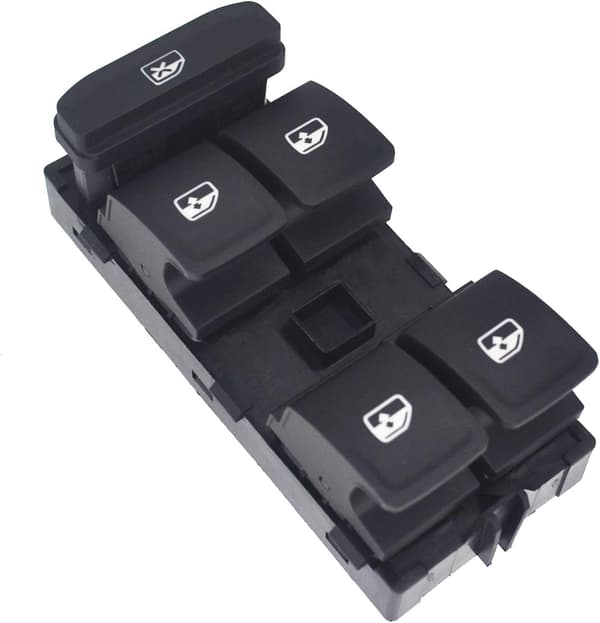 Golf Mk7 Window Lifter Master Switch, Car Main Window Control Button Compatible with Passat B8 Touran Seat 5G0959857