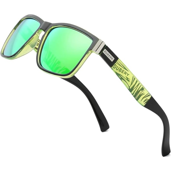 Polariserade solglasögon för män utomhusfiske solglasögon grön