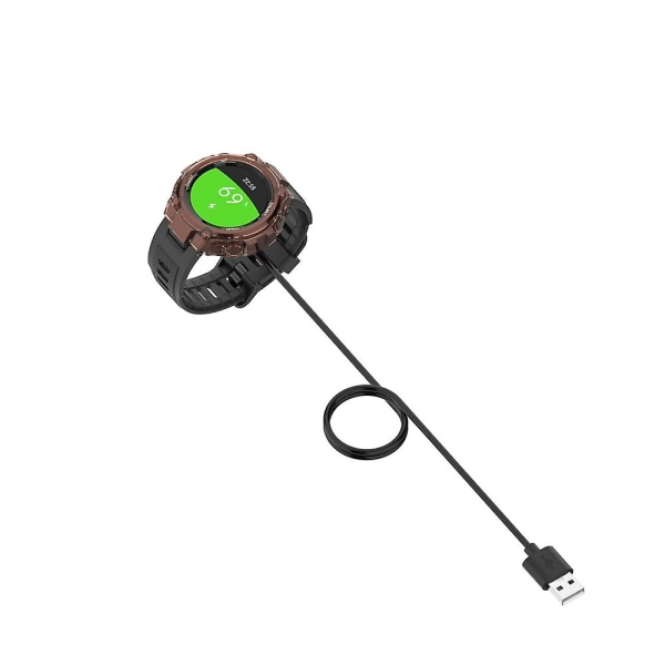 Slitstark USB snabbladdningskabel för Amazfit T-rex Gtr Gts 42mm 47mm Smartwatch Smart Watch Laddartråd Tillbehör