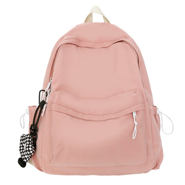 Schoolbag Female Harajuku Students Simple Unprinted Backpack Trendy Backpack