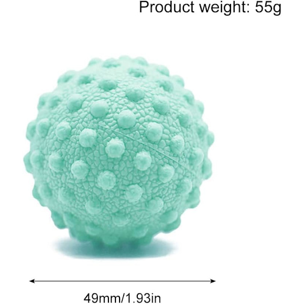 Piggete massasjeball, sportsmassasjeballer, myofascial massasjeballer, 2-pak massasjeball, fotmassasjeball, muskelmassasjeballer