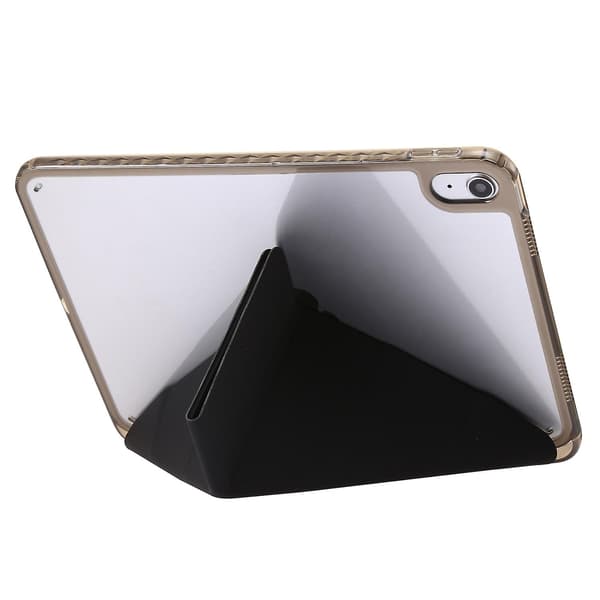 Deformations PU-etui til iPad 10. generation 10.9 2022 Sort Pink