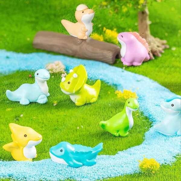 Lille dinosaur til terrarium og fehave B