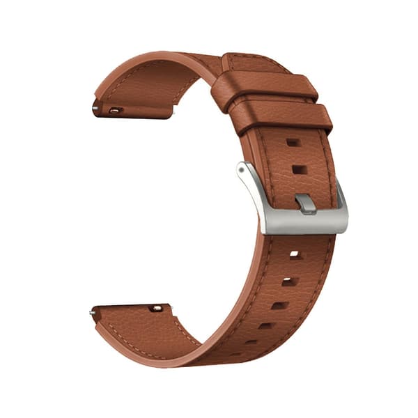 Lærreim til Huawei Watch GT2 Pro Grey