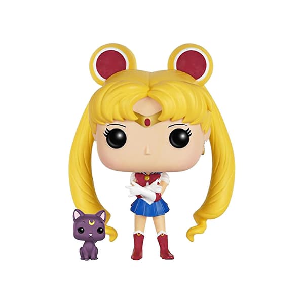 POP-animaatio: Sailor Moon - Sailor Moon ja Luna vinyylihahmo