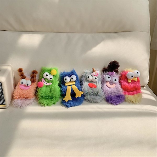 3d Quirky Sokker, Varme Koselige Fluffy Tegneserie Monster Gulvsokker, Vinter Morsomme Fuzzy Koselige Strømpe Green