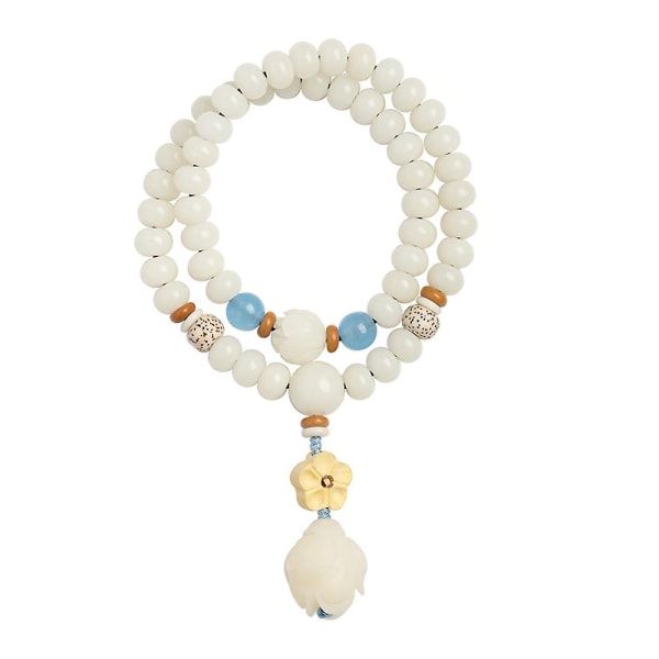 Pärlor Armband Bön Meditation - Män Kvinnor Buddhist Bön Pärlor Armband - Träpärlarmband